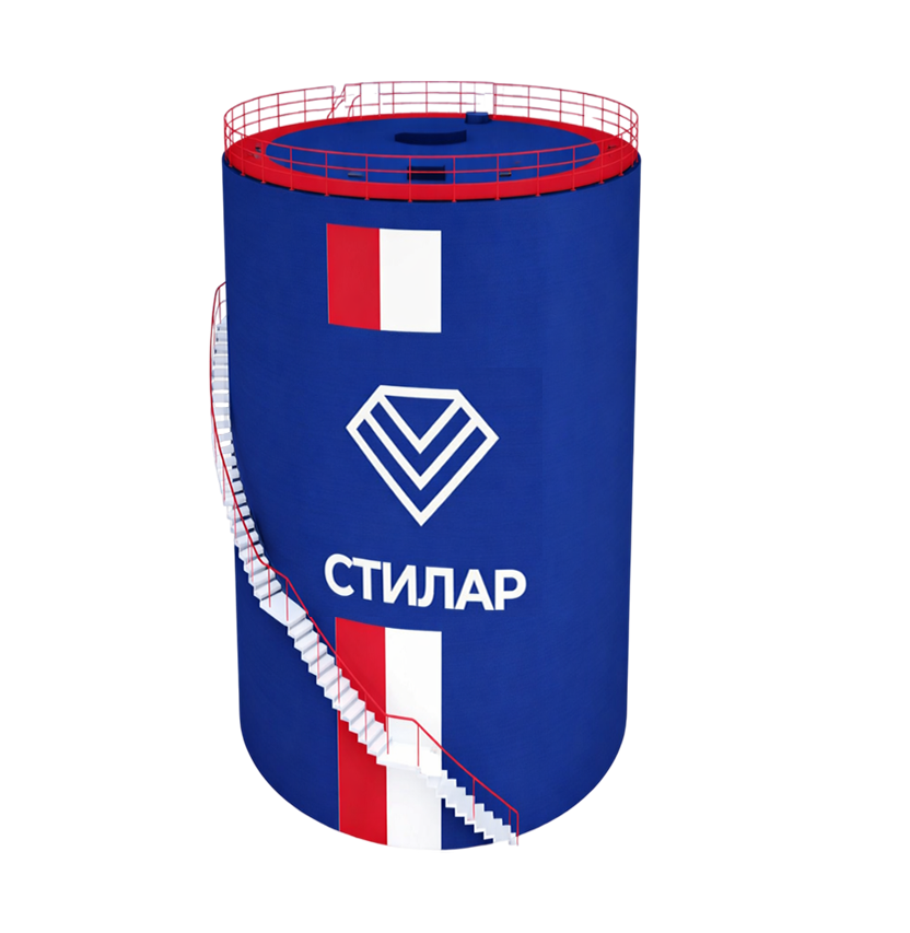 Цельносварной резервуар РВС  5 м³ от завода-производителя